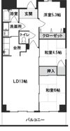 エミネンス辻本Ⅱの間取り画像