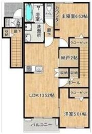 AFC RESIDENCE 海老島の間取り画像