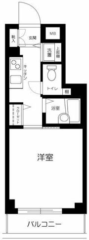 トーシンフェニックス富士見ヶ丘の間取り画像