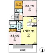 フェリオ小野 B棟の間取り画像