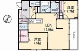 ジャルダン ヴェールの間取り画像