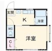 コーポ小沢Aの間取り画像