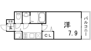 プレサンスKOBEグレンツの間取り画像