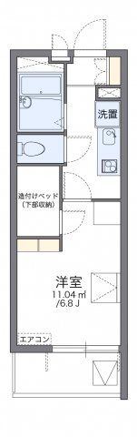レオパレスコスモスの間取り画像