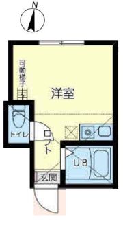 ユナイト横浜マクレドカナールの間取り画像
