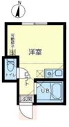 ユナイト横浜マクレドカナールの間取り画像