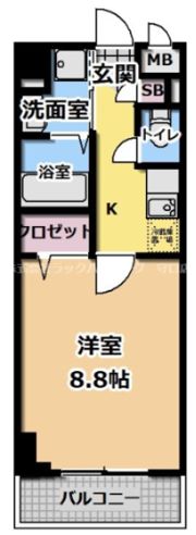 マンション・グラースの間取り画像