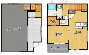 KALOSガレージの間取り画像