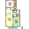 メルベーユ Aの間取り画像