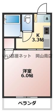 パークプレイス西川原I棟の間取り画像