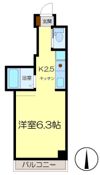 ヒルズ焼山の間取り画像