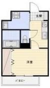 アモリールⅡの間取り画像