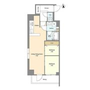 レクシード神楽坂の間取り画像