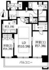 ブランズタワー梅田ノースの間取り画像
