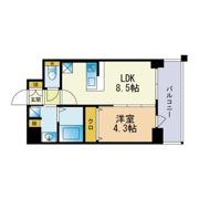 フロッソダリア博多駅前の間取り画像