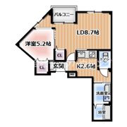 アーカンシェル東寝屋川の間取り画像