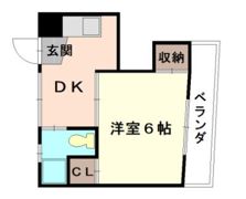 Calm楠木六番館の間取り画像