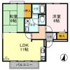 ディーセントの間取り画像