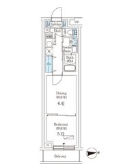 プラネソシエプラス桜台の間取り画像