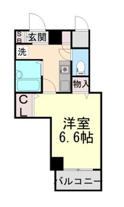 アルシュ住吉の間取り画像