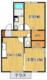 フラッターAの間取り画像