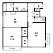 ローカス四面道の間取り画像