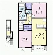 パストラール ライツⅠの間取り画像