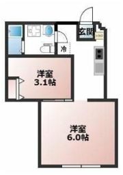 ベルビュー西谷の間取り画像