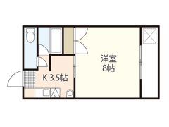 パークヒルズAの間取り画像