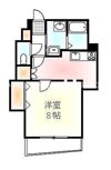 パルメゾン今橋駅前の間取り画像