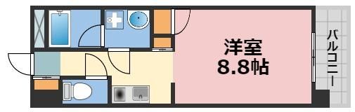 パークハイムうつぼの間取り画像