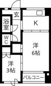 七福ビルの間取り画像