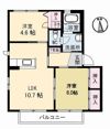 シャーメゾンヴァイデBの間取り画像