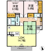 D-room かりゆしⅡの間取り画像