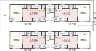 パレスAの間取り画像