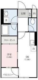 ムーンリバーの間取り画像