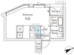 コージーコート四谷坂町の間取り画像