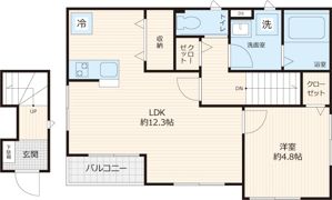 仮称）ユアメゾン向丘の間取り画像