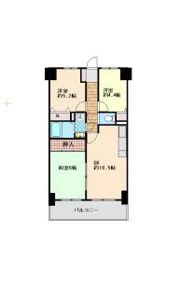 グランドエクセル東灘の間取り画像