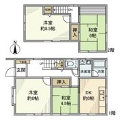 園生町戸建の間取り画像