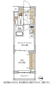 リビオメゾン湯島の間取り画像