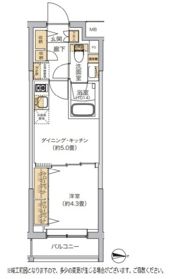 リビオメゾン湯島の間取り画像