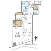 BrilliaTower堂島の間取り画像