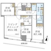 BrilliaTower堂島の間取り画像