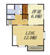 コーポシオンAの間取り画像