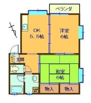 サンフラワーBの間取り画像