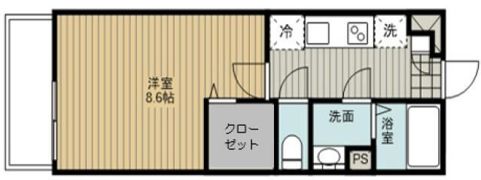 ステラ武蔵浦和の間取り画像