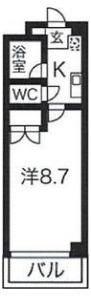 春里壱番館の間取り画像