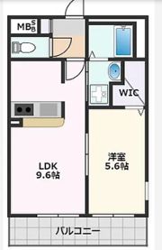 アムールEL・ヨシモトの間取り画像