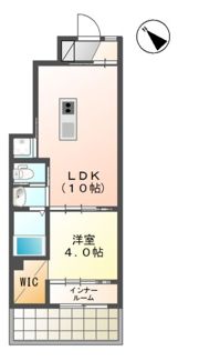 クレストⅤの間取り画像